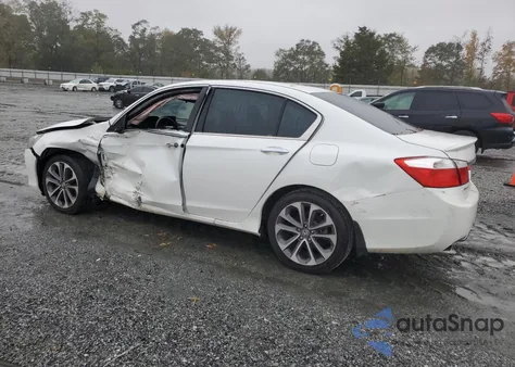 2015 Honda Accord Sport z USA, uszkodzony, nr VIN 1HGCR2F52FA172911
